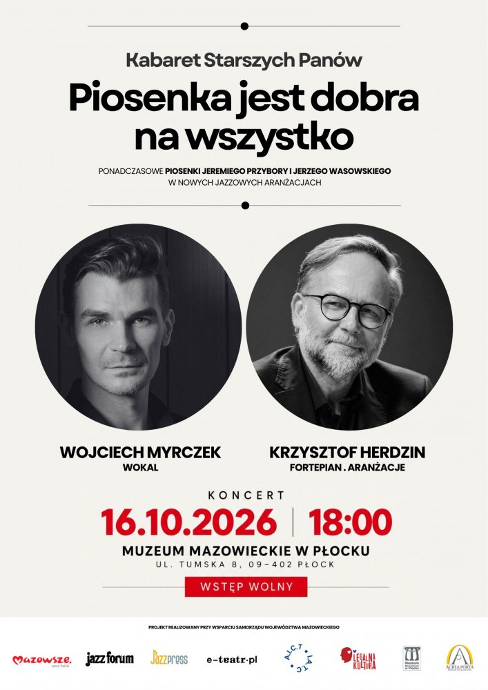 Piosenka jest dobra na wszystko Kabaret Starszych Panów w nowej jazzowej odsłonie